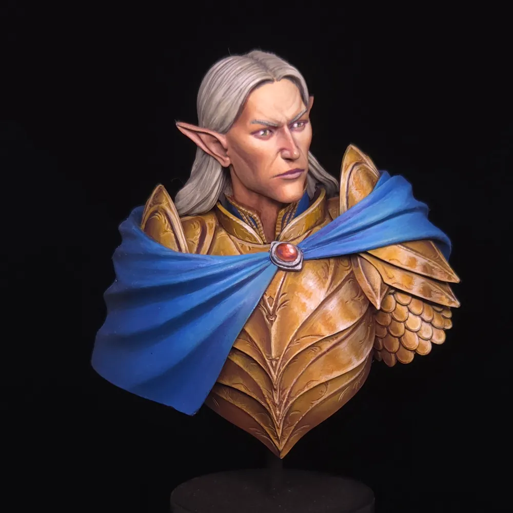 Figurine peinte par Atelier Guillotine, niveau Display