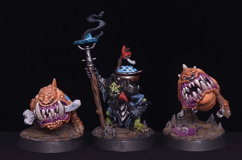 Figurine Warhammer peinte par Atelier Guillotine, niveau Tabletop+